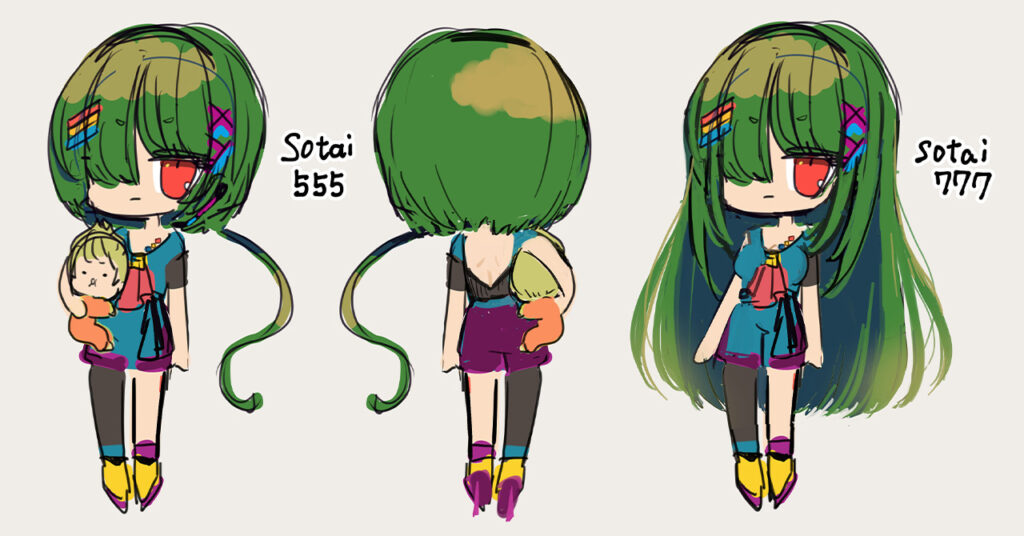 ガガンボ素体ちゃんのプロフィール